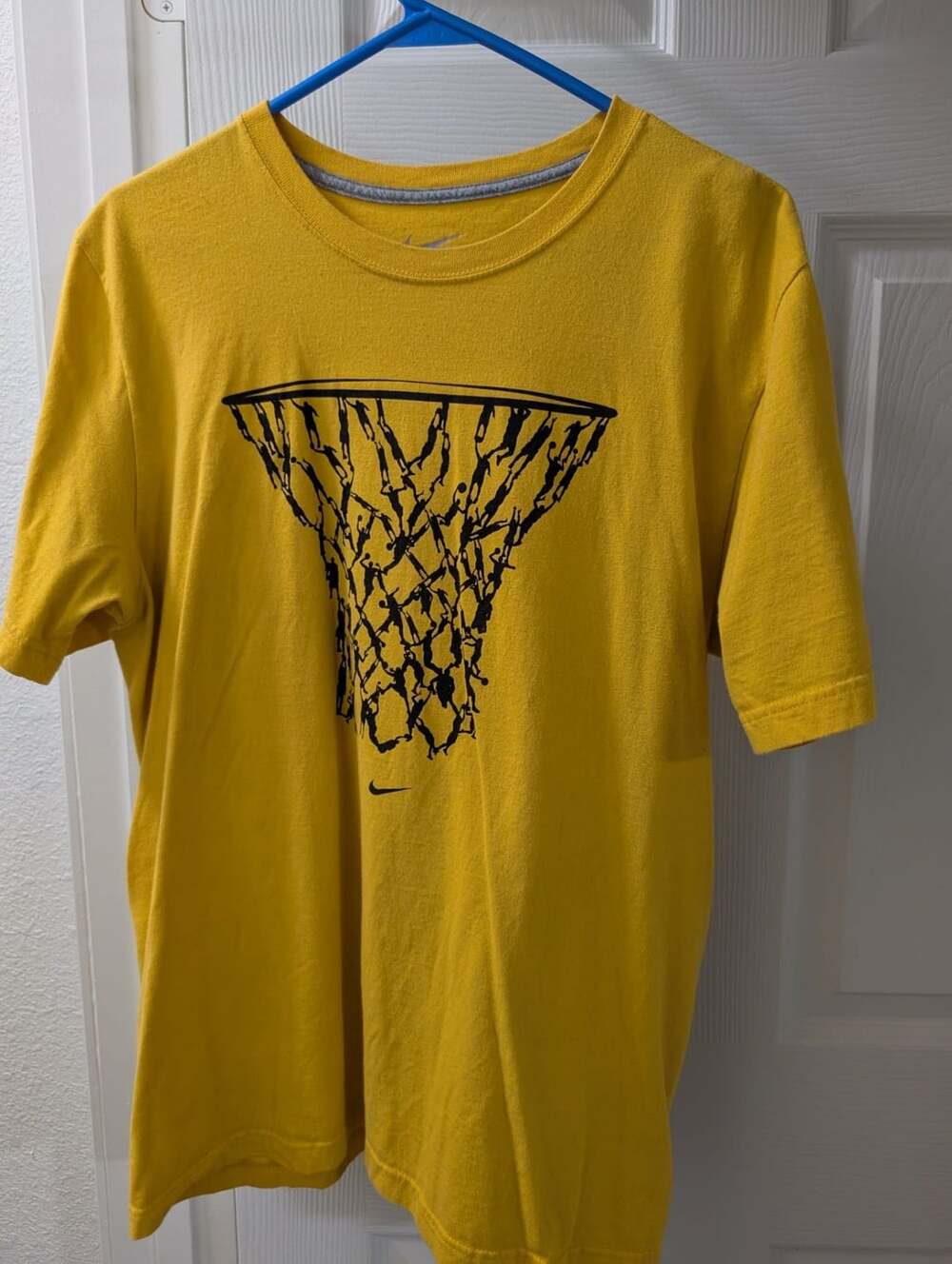 Nike Basketball Graphic T-Shirt Yellow